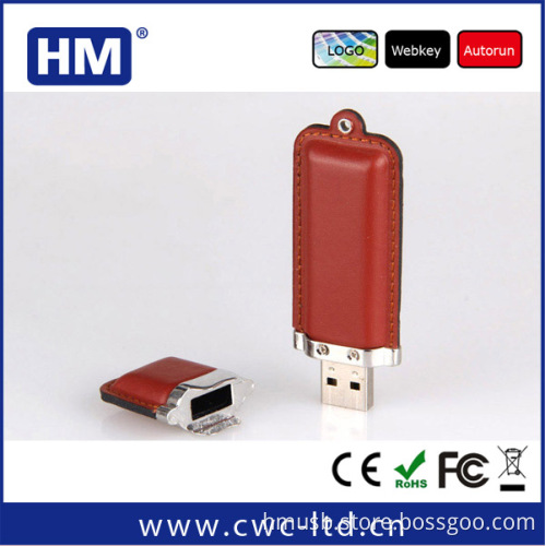 USB 3.0 Stick High Speed USB Flash Drive USB Memory Stick Pen Drive Leather Casing